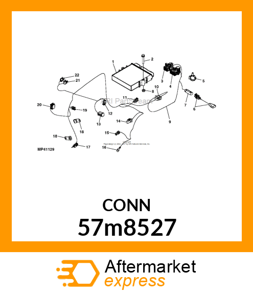 CONN MOLEX CMC 48W FS BRN POLYSTR 57m8527