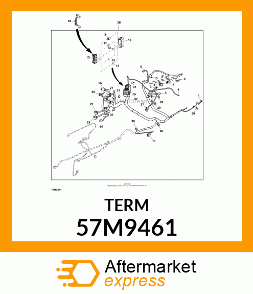 DELPHI FEM 56 SERIES TIN PLTD TERM 57M9461