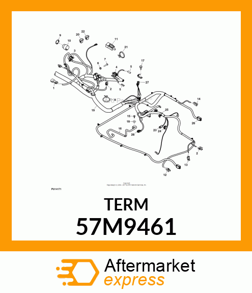 DELPHI FEM 56 SERIES TIN PLTD TERM 57M9461