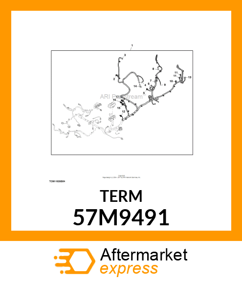 AMP FASTON RCPT 6.35MM FEM 18 57M9491