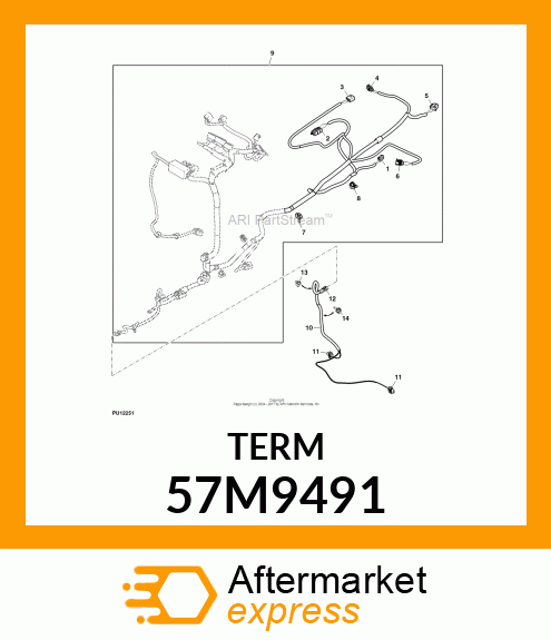 AMP FASTON RCPT 6.35MM FEM 18 57M9491