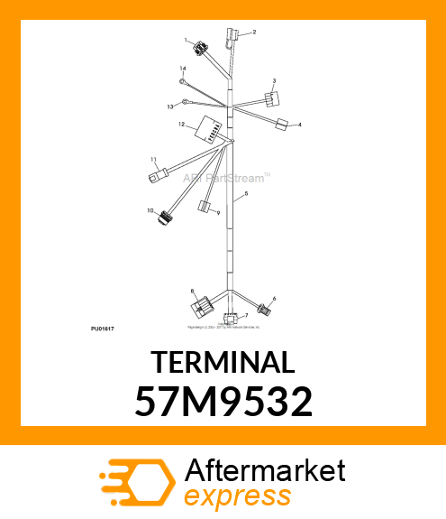 AMP TIMER RCPT 20 57M9532