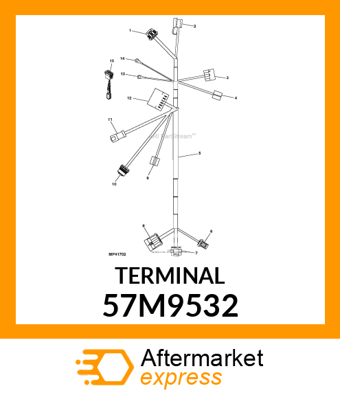 AMP TIMER RCPT 20 57M9532