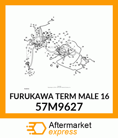FURUKAWA TERM MALE 16 57M9627