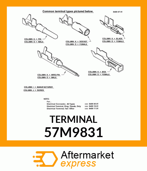 BOSCH BDK TERM FEM SLD GOLD/CUNISI 57M9831