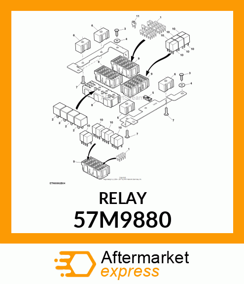 OMRON RELAY,280 MICRO SPDT BLACK 57M9880