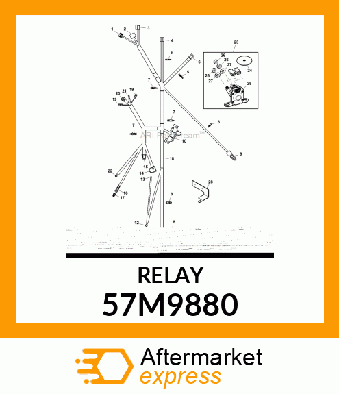 OMRON RELAY,280 MICRO SPDT BLACK 57M9880