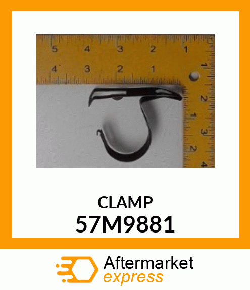 DELPHI CONDUIT CLAMP 57M9881