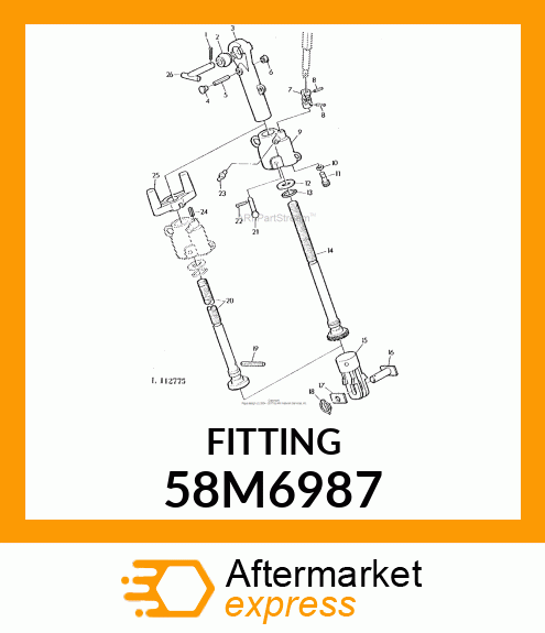 FITTING, LUBRICATION 58M6987