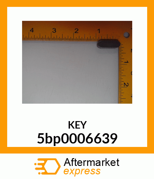 KEY 7X8X25 5bp0006639