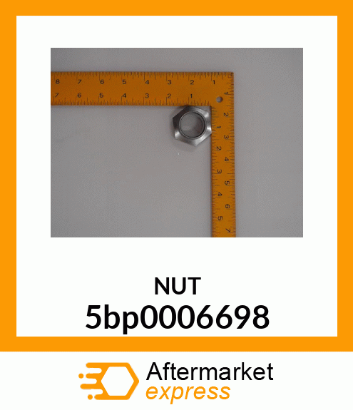 NYLOCK NUT 25MM 5bp0006698