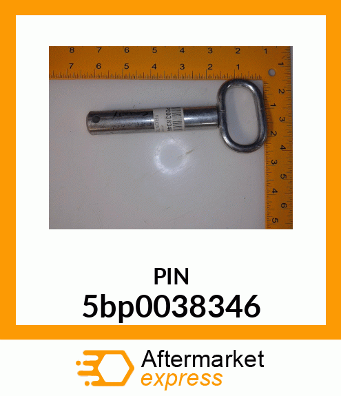 HITCH PIN (GM2084 ONLY) 5bp0038346