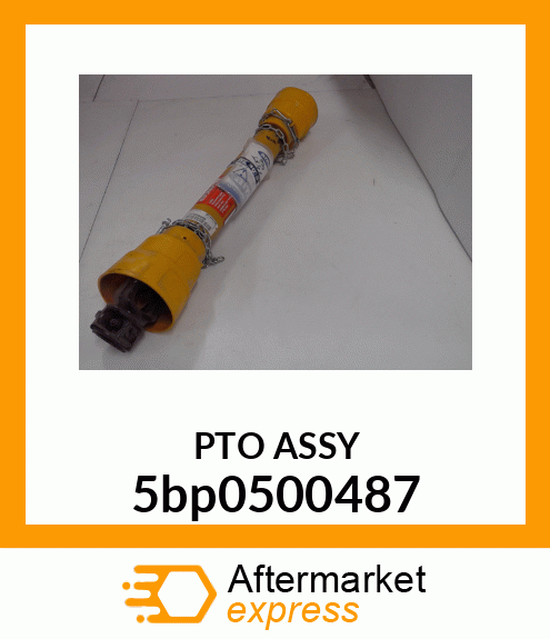 PTO SHAFT COMPLETE 5bp0500487