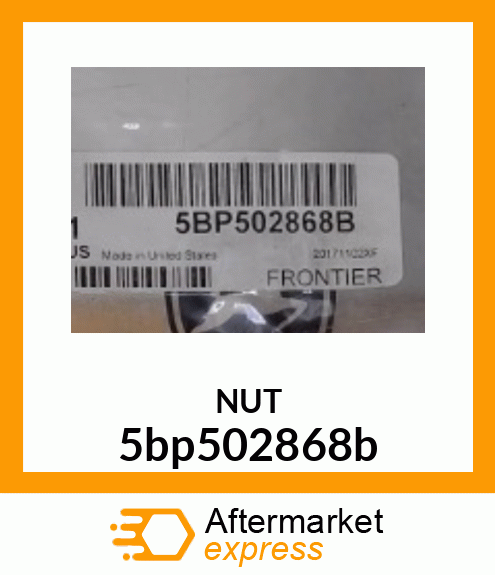 NYLOCK NUT 5/16 5bp502868b