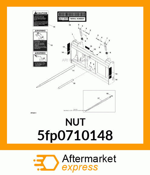 NUT, M30 5fp0710148