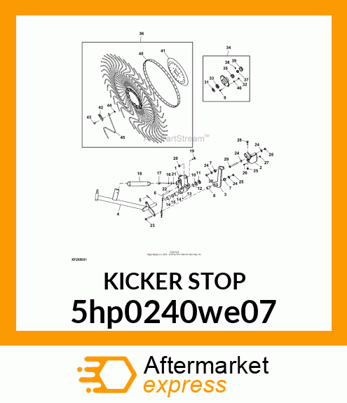 KICKER STOP 5hp0240we07