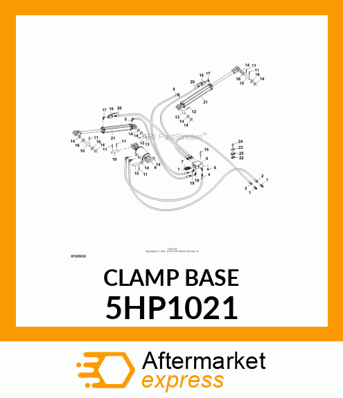 CLAMP BASE 5HP1021