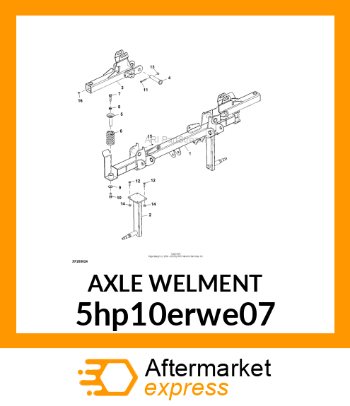 AXLE WELMENT 5hp10erwe07