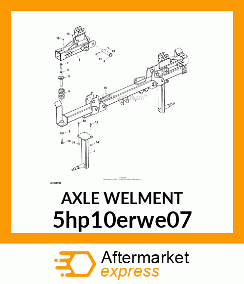 AXLE WELMENT 5hp10erwe07