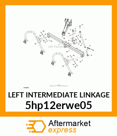 LEFT INTERMEDIATE LINKAGE 5hp12erwe05