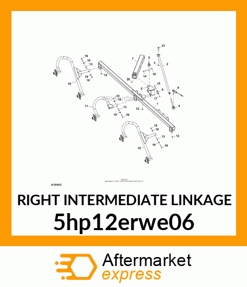 RIGHT INTERMEDIATE LINKAGE 5hp12erwe06