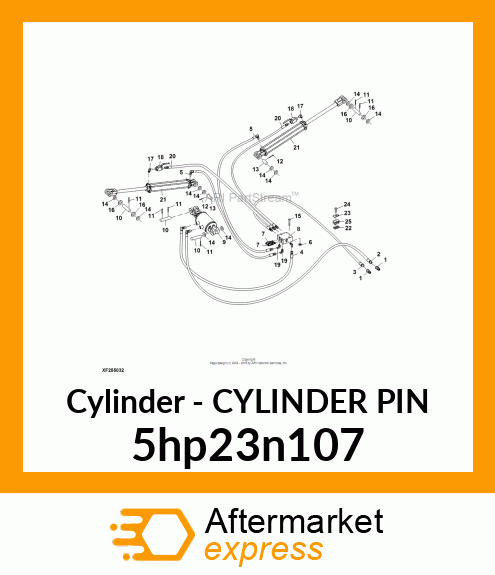 CYLINDER PIN 5hp23n107