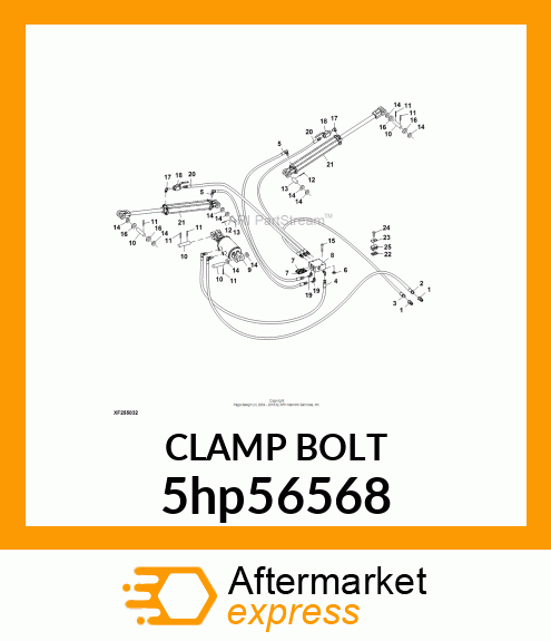 CLAMP BOLT 5hp56568