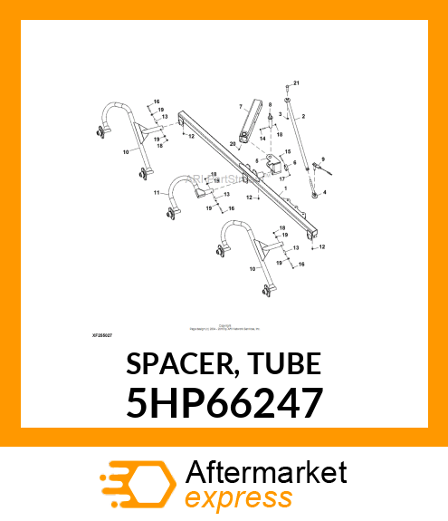 SPACER, TUBE 5HP66247