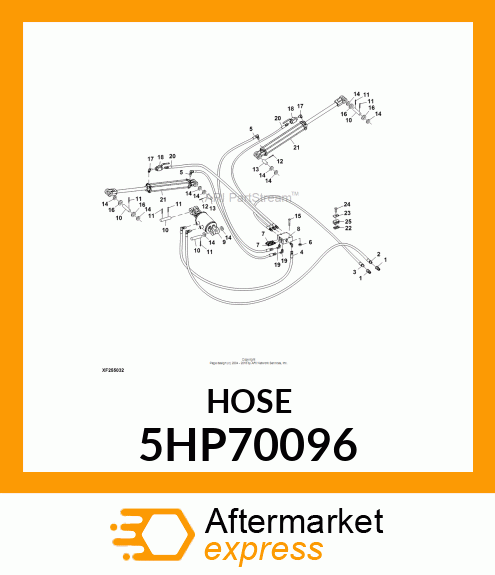 HOSE 5HP70096