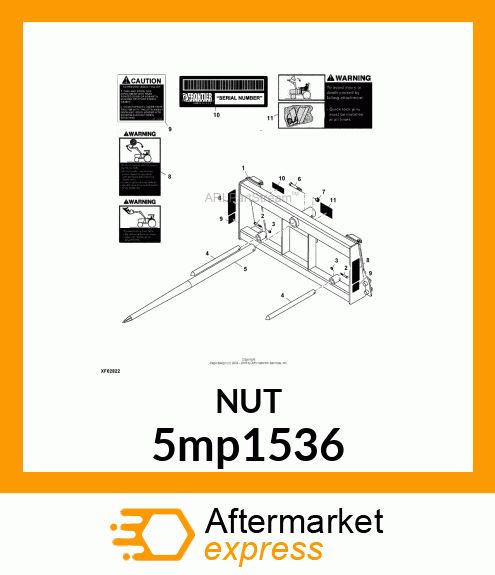 NUT 5mp1536