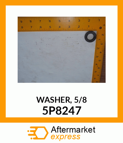 WASHER, 5/8" 5P8247