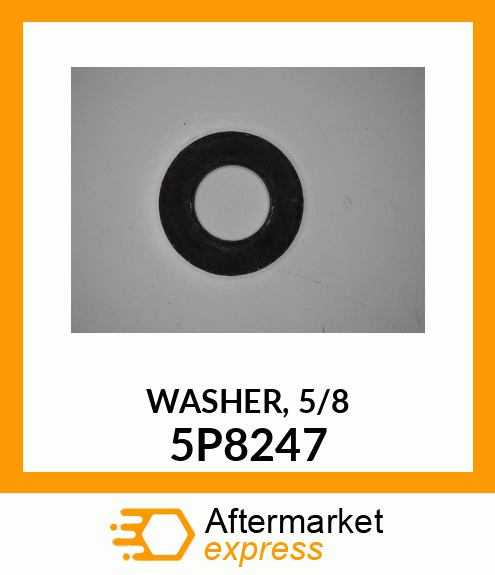 WASHER, 5/8" 5P8247