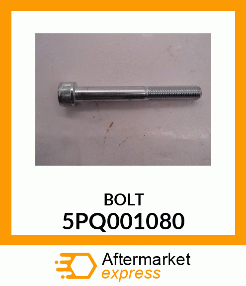 M10 X 80 SOCKET HEAD BOLT 5PQ001080