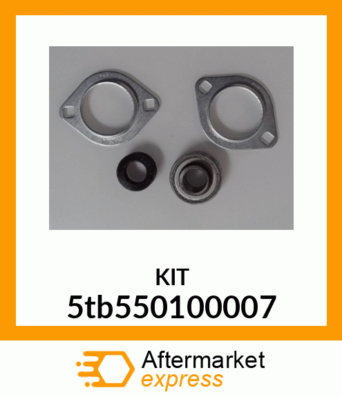 3/4" BEARING C/W FLANGE 5tb550100007