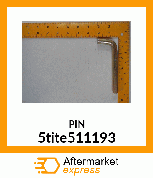 1/2" X 4" L PIN W/CLIP PIN ( 2 PK) 5tite511193