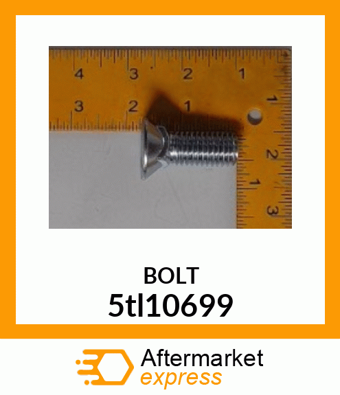 PLOW BOLT, 5/8 5tl10699