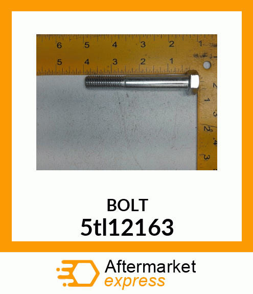 HEX BOLT, 1/2 5tl12163