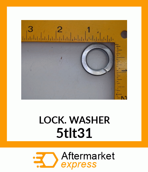 LOCKWASHER, 3/4 5tlt31