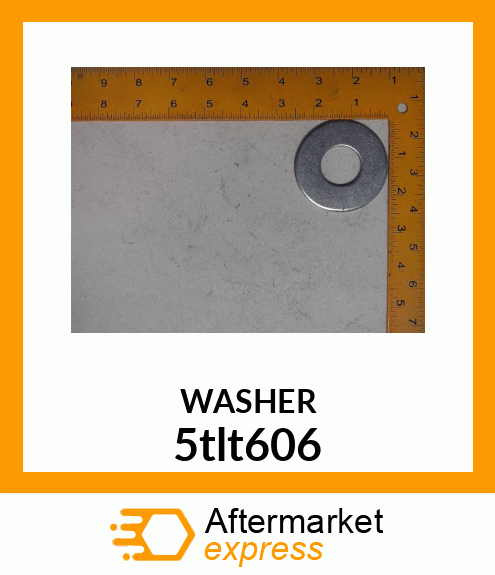 FLAT WASHER, 1 5tlt606