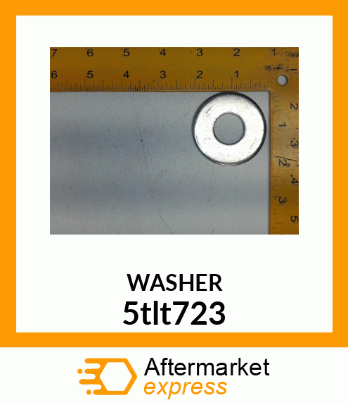 FLAT WASHER, 3/4 5tlt723