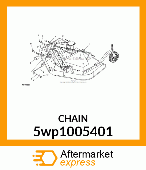 CHAIN 3/8 PRF COIL 38 LINK 5wp1005401