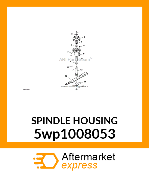 SPINDLE HOUSING 5wp1008053