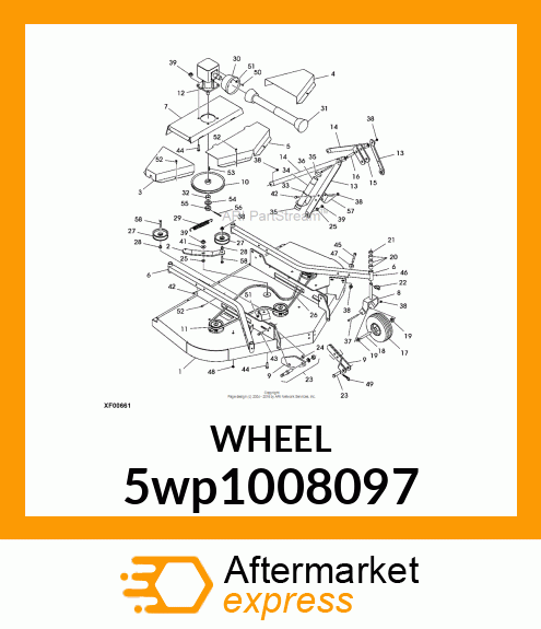 WHEEL PNEUMATIC GRAY 10.0 5wp1008097