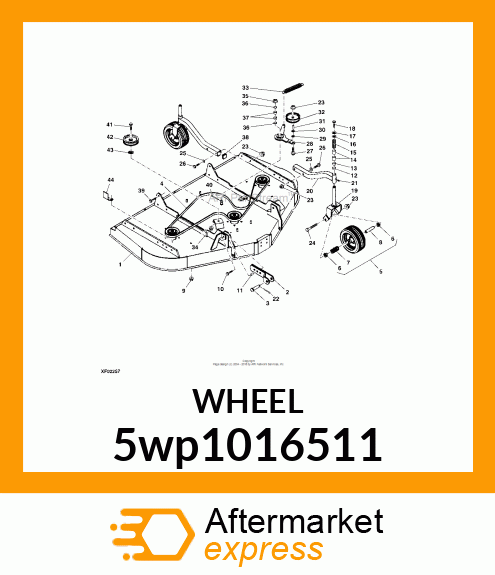 WHEEL, PRD8400 ONLY 5wp1016511