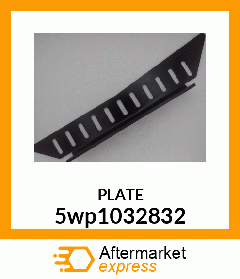 RIGHT CORNER CHAIN SHIELD PLATE 5wp1032832