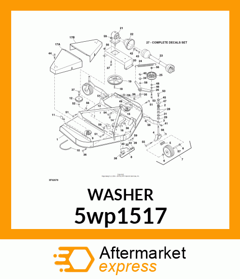 WASHER 5wp1517