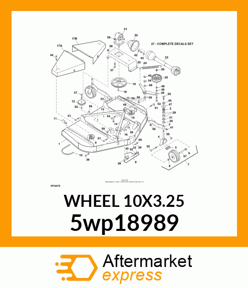 WHEEL 5wp18989