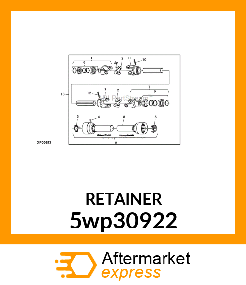 RETAINER 5wp30922