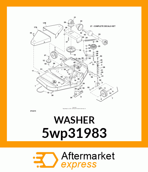 WASHER 5wp31983