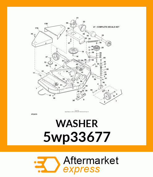 WASHER 5wp33677